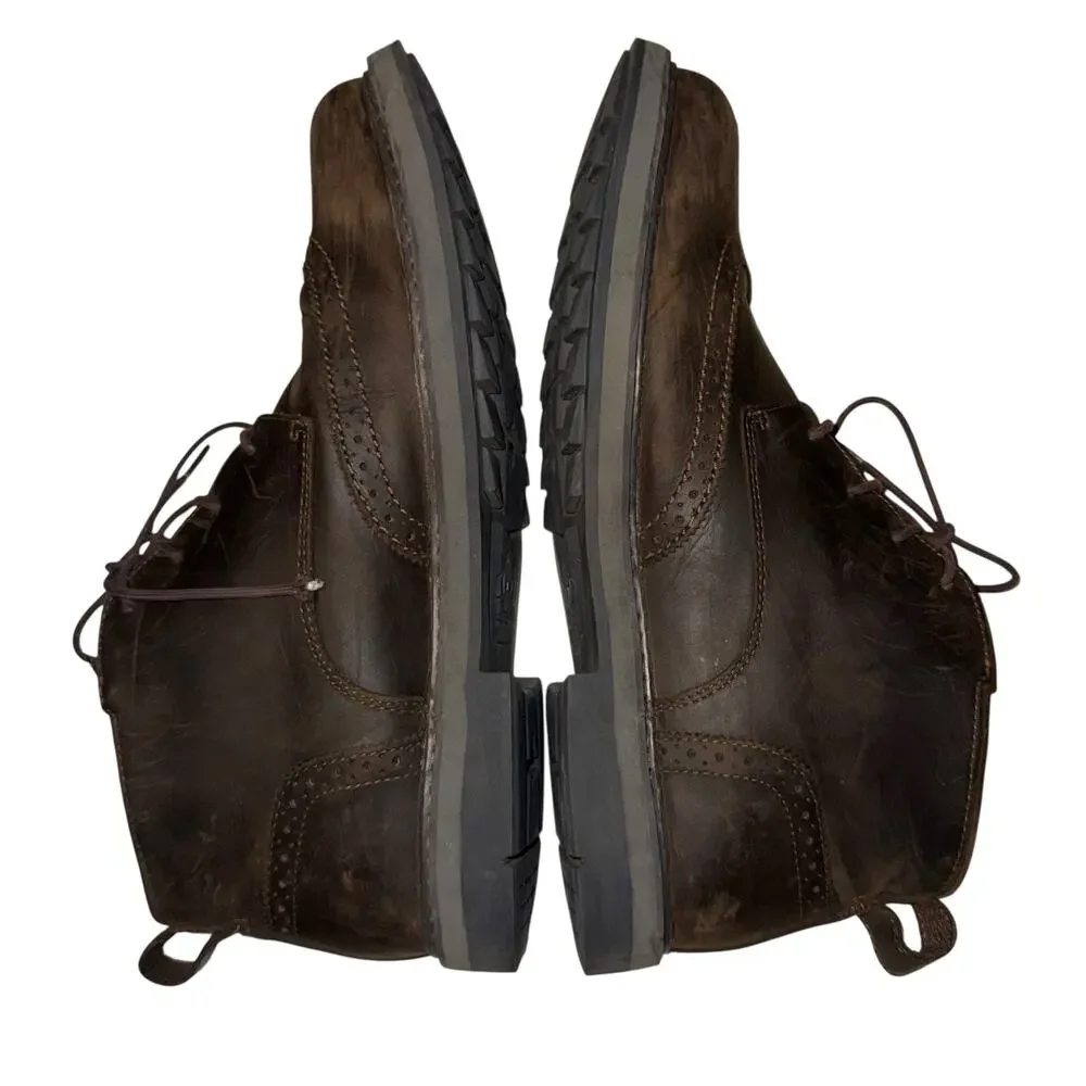 Timberland Squall Canyon Wing Tip Chukka Boots‎ Men's 13 Brown Waterproof Fall